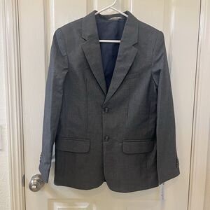 Cat & Jack Grey Blazer Suit Jacket Boys Size 16 NWT
